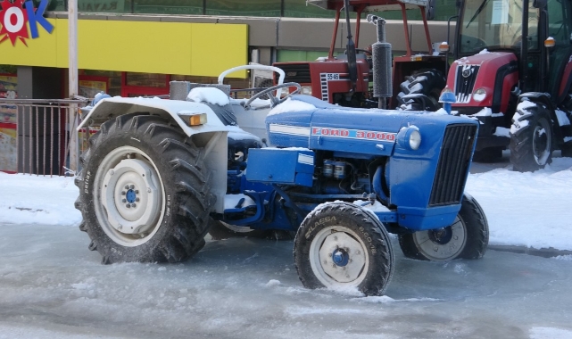 Ardahan’da Soğuk Hava Canlıları Dondu!