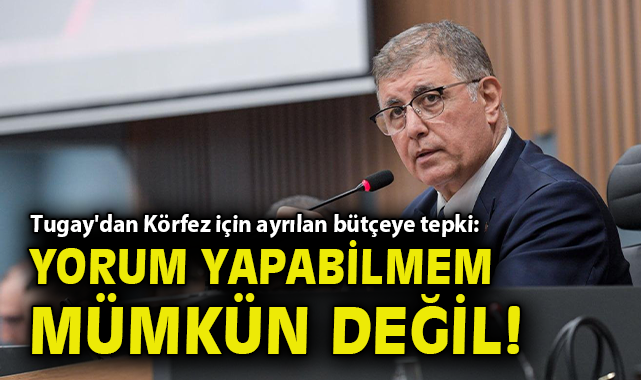 Tugay: İzmir Körfezi Projesi için Yetersiz Bütçe!