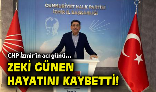 CHP’li Zeki Günen Hayatını Kaybetti