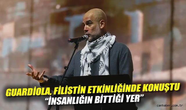 Guardiola’dan Filistin’e Çarpıcı Destek Mesajı