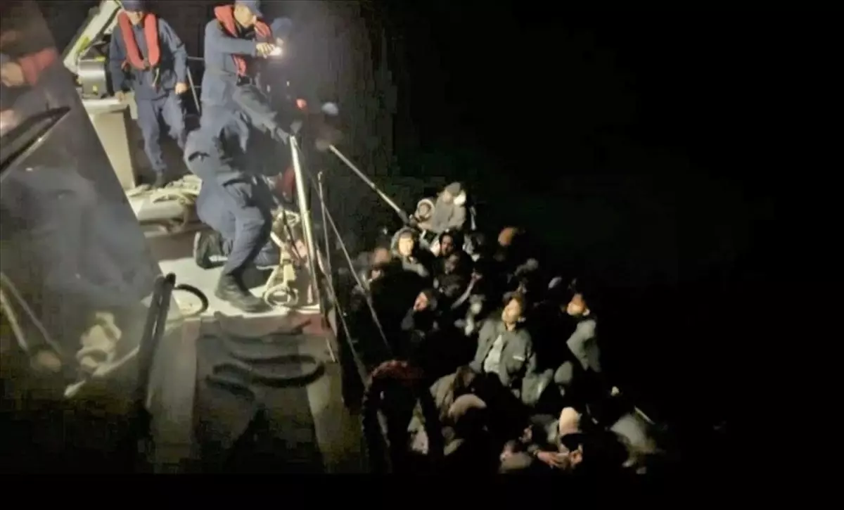 İzmir’de 43 Düzensiz Göçmen Yakalandı!