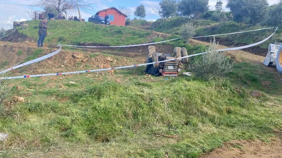 Ödemiş’te Traktör Devrildi: 1 Ölü