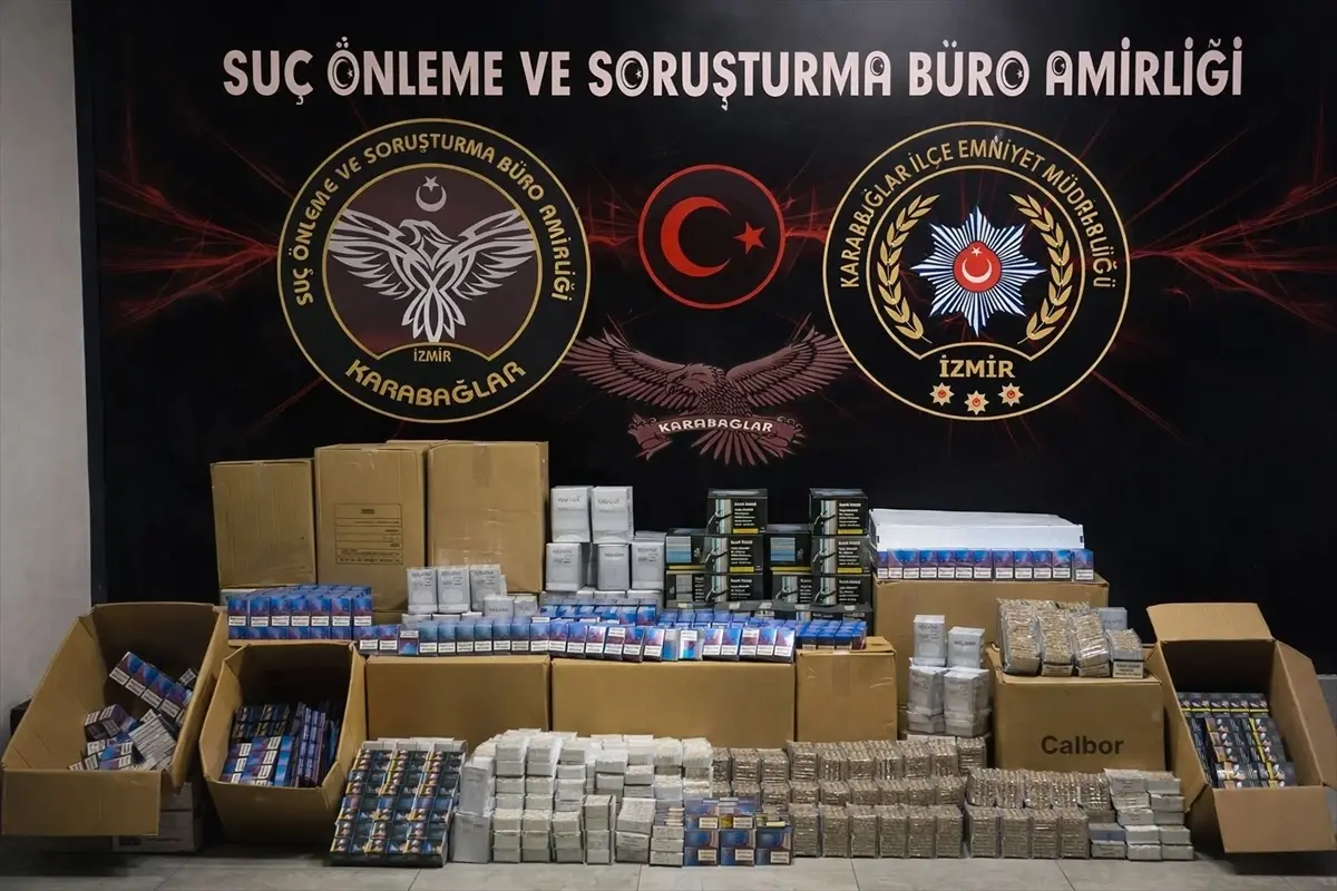Kaçakçılıkla Mücadelede İzmir’de Operasyon!