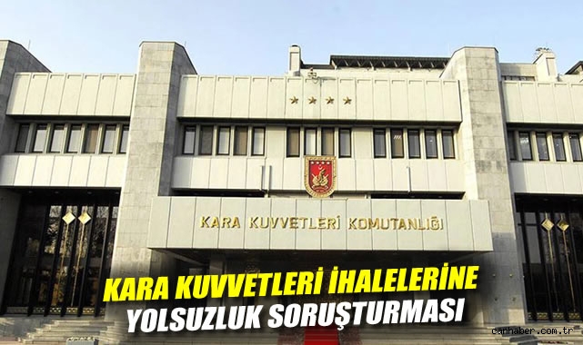 Askeri İhalelerde Yolsuzluk Operasyonu: 20 Gözaltı!