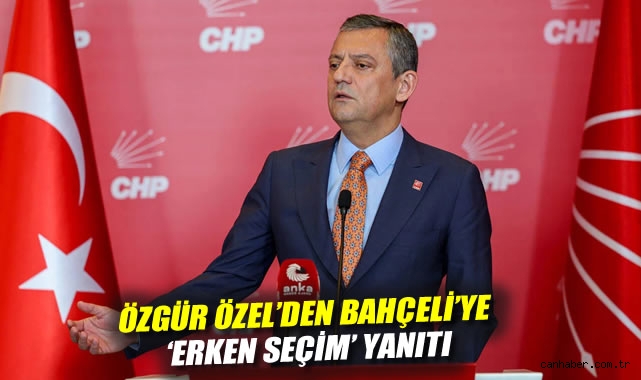 Özgür Özel’den Bahçeli’ye Sert Yanıt: İktidar Değişmeli!