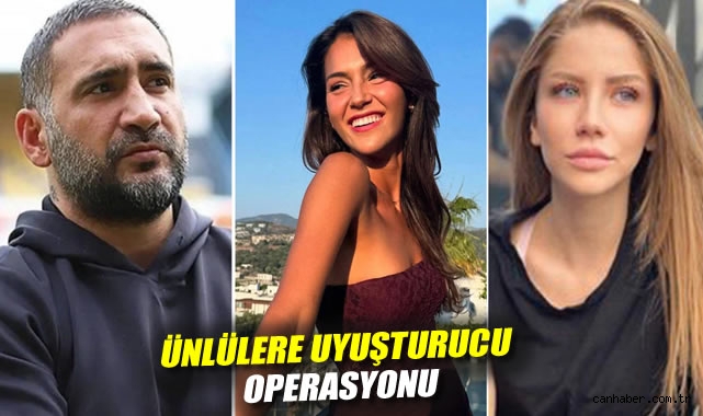 Ünlü İsimlere Uyuşturucu Operasyonu: 23 Gözaltı!