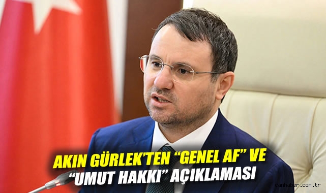 Bakan Gürlek: Genel Af Yok, Sosyal Medya Düzeni Geliyor