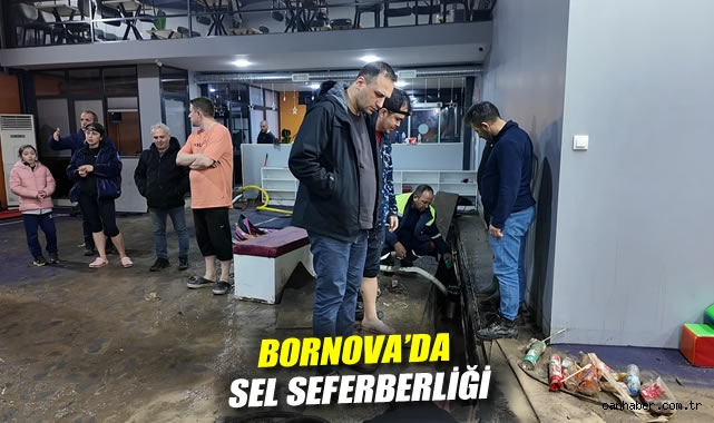 Bornova’da Sel Felaketi: Belediyeden Yoğun Çalışma