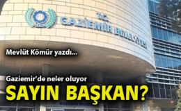 Gaziemir Belediyesi’nde İhalelerle İlgili Şok İddialar!