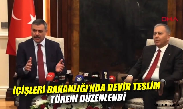 Yeni İçişleri Bakanı Göreve Başladı!