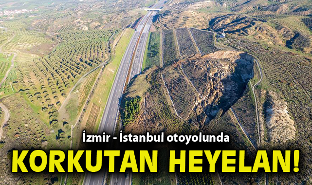 İstanbul-İzmir Otoyolu’nda Heyelan: Trafik Felç Oldu!