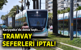 Karşıyaka Tramvayı’nda Sefer Kısıtlaması İlan Edildi