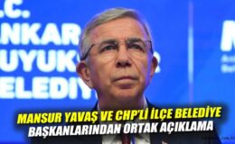 CHP’li Başkanlar Yavaş’ın Evinde Güç Birliği Yaptı