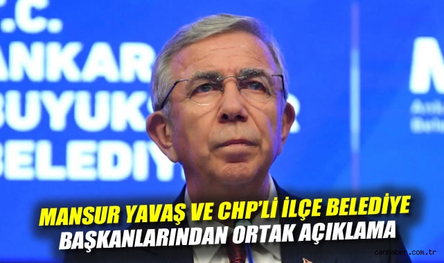CHP’li Başkanlar Yavaş’ın Evinde Güç Birliği Yaptı