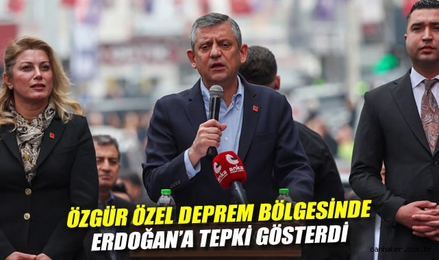 Özgür Özel: Deprem Zararları İktidarın Sorumluluğu!