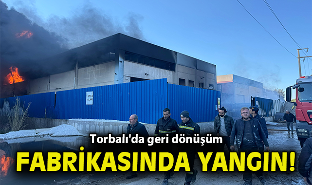 Subaşı’nda Geri Dönüşüm Tesisinde Yangın Çıktı