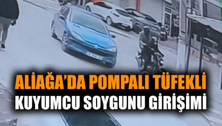 İzmir’de Kuyumcu Soygunu: Biber Gazı ve Kurşunlar!