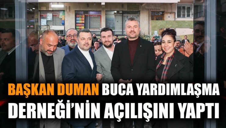Buca’da Dayanışma Ruhu: Yeni Dernek Açıldı