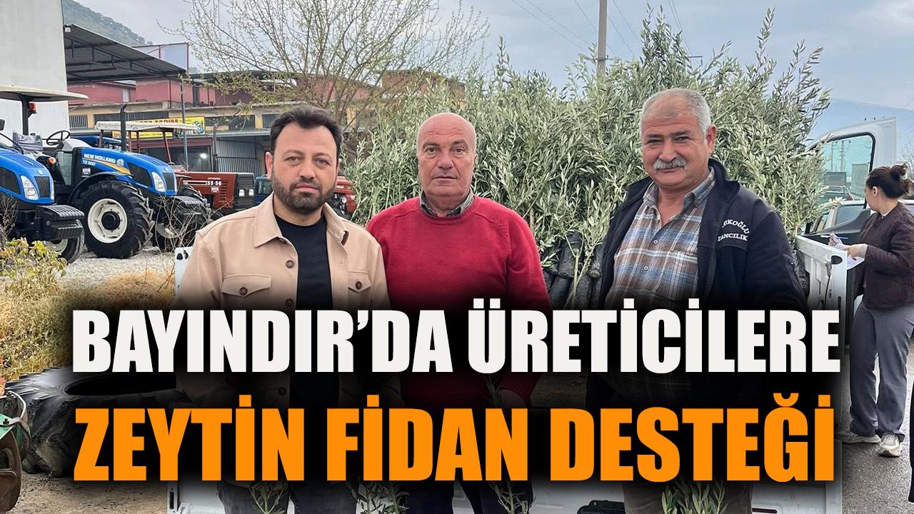 Bayındır’da Tarımsal Destek Süreci Devam Ediyor