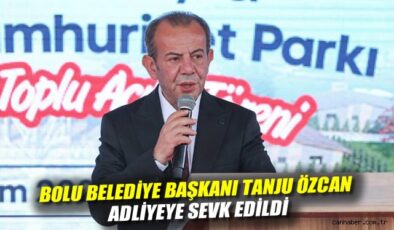 Bolu Belediye Başkanı ve 12 kişi adliyeye sevk edildi!