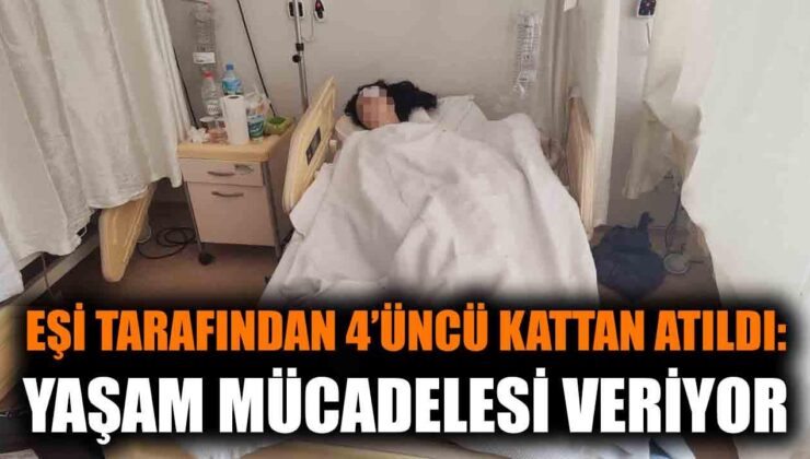 İzmir’de Şiddet Kurbanı Kadın Balkondan Atıldı!