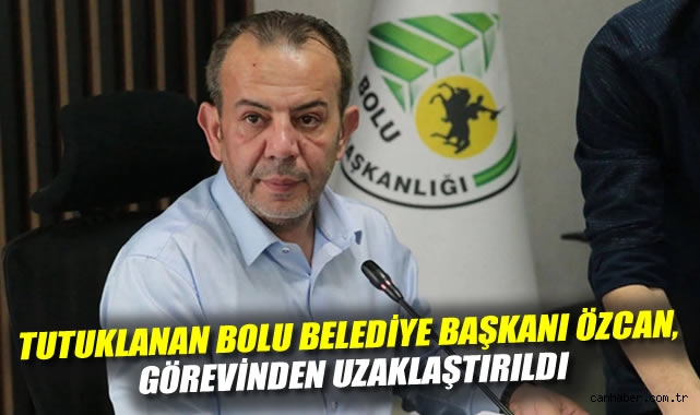 Bolu Belediye Başkanı Özcan, tutuklandı ve uzaklaştırıldı!