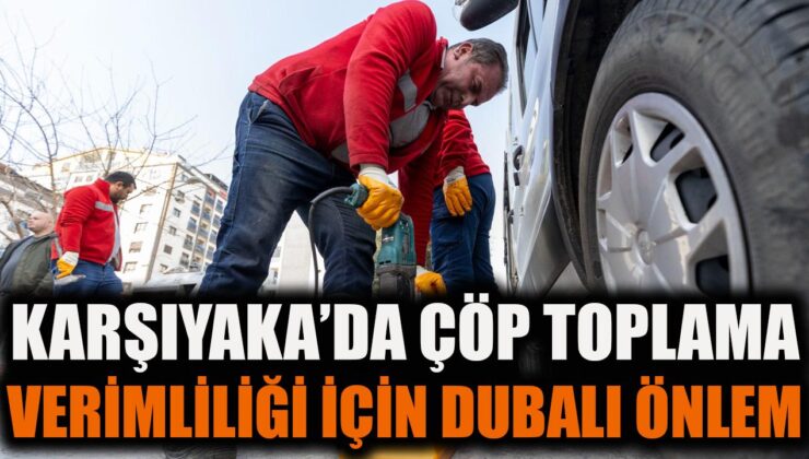 Karşıyaka’da Temizlik İçin Duba Uygulaması Başladı
