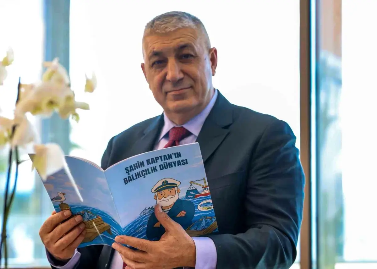 Çocuklar için Balıkçılık Kitabı Okullarda Dağıtılacak