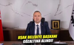 Uşak Belediye Başkanı’na Büyük Yolsuzluk Soruşturması!