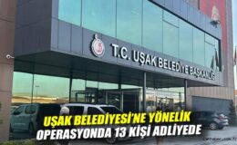 Uşak Belediye Başkanı rüşvet iddiasıyla adliyeye sevk!