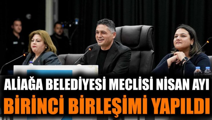 Aliağa Meclisi’nde Yeni İsimler ve Komisyonlar Belirlendi!