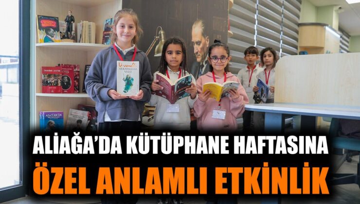 Öğrenciler Kütüphane Haftası’nda Aziz Sancar’da