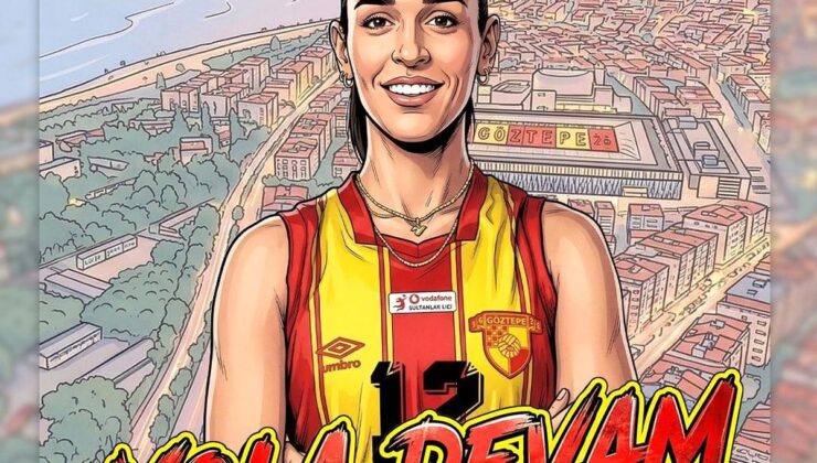 Göztepe Voleybol Hande Naz ile Yola Devam Dedi!