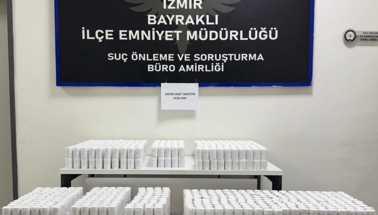 Bayraklı’da Uyuşturucu Operasyonu: 102 Bin Hap Ele Geçirildi!