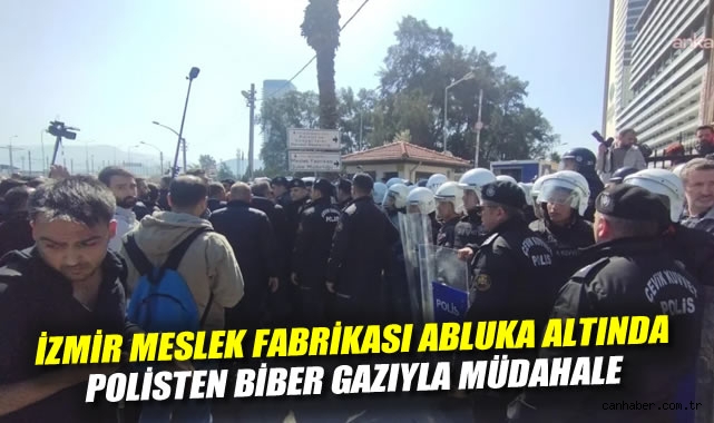 İzmir’de Meslek Fabrikası Krizi: Polis Müdahalesi!
