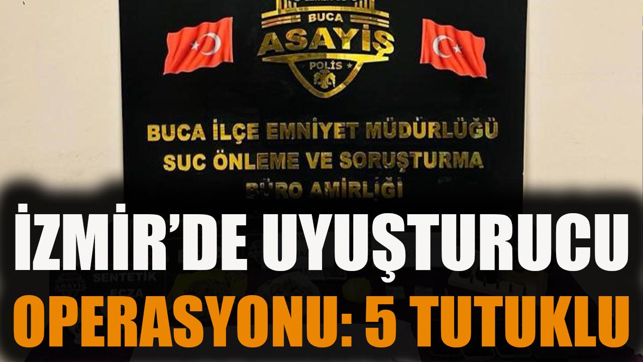 Buca’da Uyuşturucu Operasyonu: 5 Şüpheli Yakalandı!