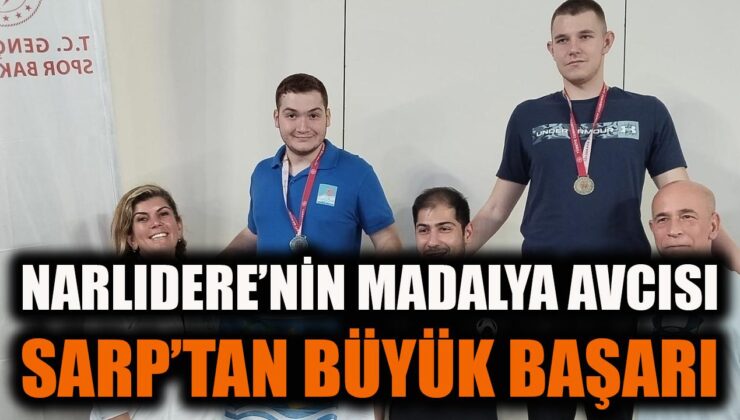 Sarp Börekçi’den Narlıdere’ye 8 Madalya Müjdesi!