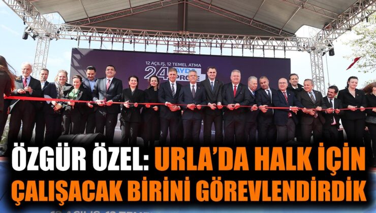 Urla’da 24 Proje ile Gelecek Şekilleniyor!